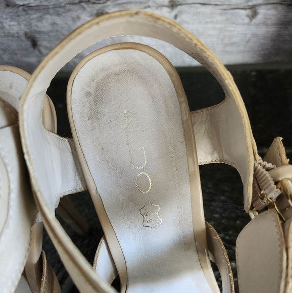 Aldo *Genuine Leather* Summer Platform Sandles - Picture 5 of 10